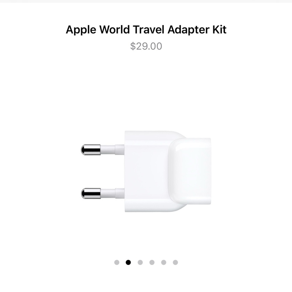 Apple World Travel Adapter Kit - Picture 2 of 6